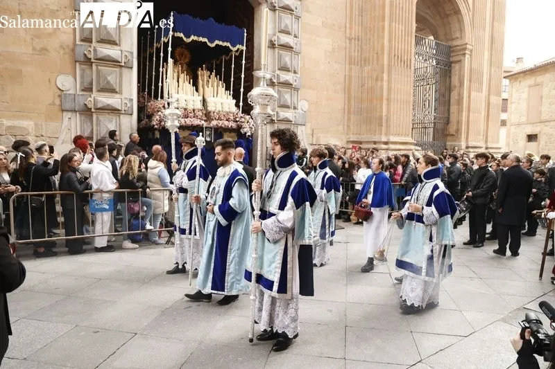 Procesión de la Hermandad de Penitencia de Nuestro Padre Jesús Despojado de Sus Vestiduras. Fotos: David Sañudo.