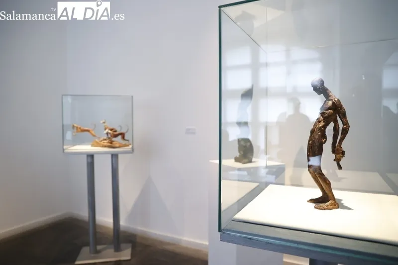 Inauguración de la exposición “Escultura Plural” en La Salina. Fotos: David Sañudo.