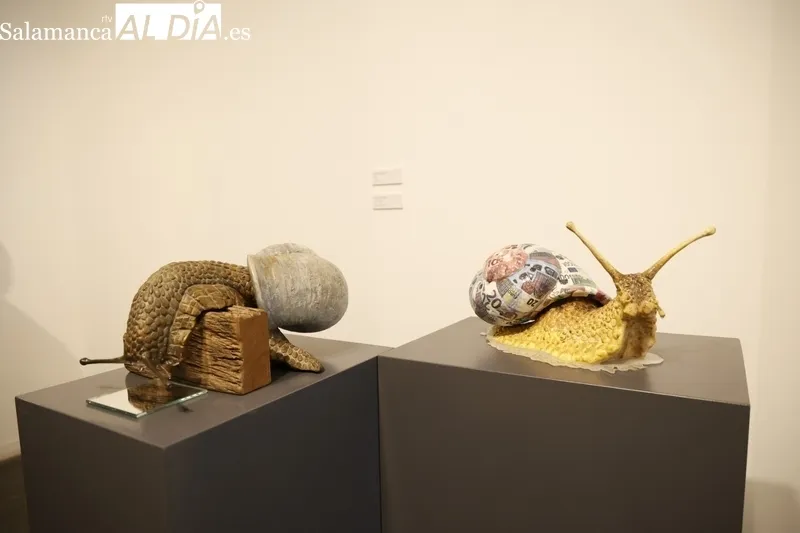 Inauguración de la exposición “Escultura Plural” en La Salina. Fotos: David Sañudo.