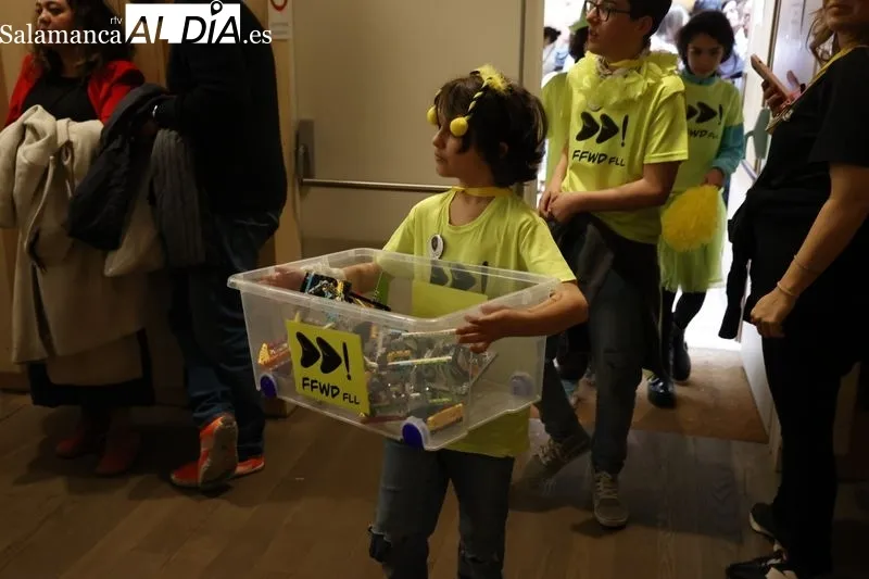 VIII edición del torneo de robótica First Lego League Salamanca. Fotos: David Sañudo.