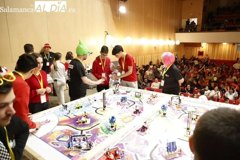 VIII edición del torneo de robótica First Lego League Salamanca. Fotos: David Sañudo.