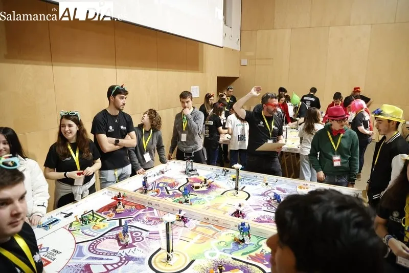 VIII edición del torneo de robótica First Lego League Salamanca. Fotos: David Sañudo.