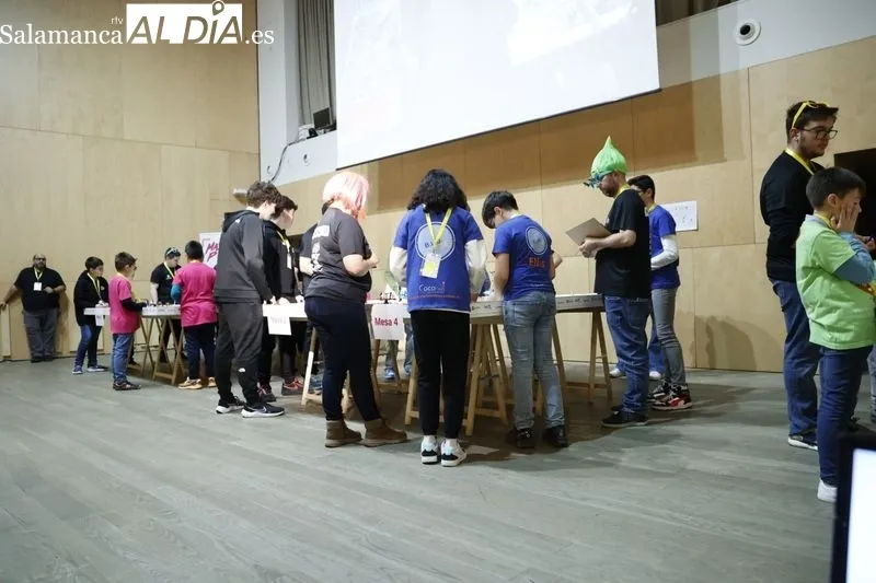 VIII edición del torneo de robótica First Lego League Salamanca. Fotos: David Sañudo.