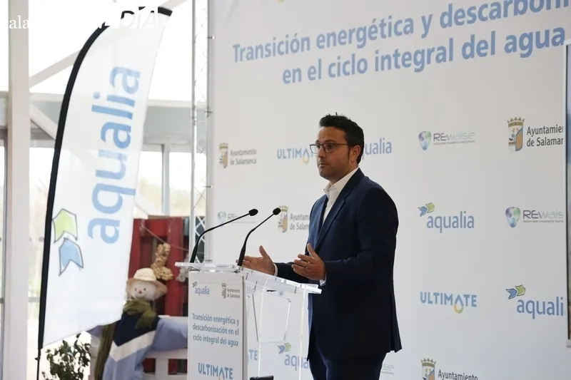 ‘Transición energética y descarbonización en el ciclo integral del agua’ en la Lonja de los Huertos Urbanos. Fotos: David Sañudo.