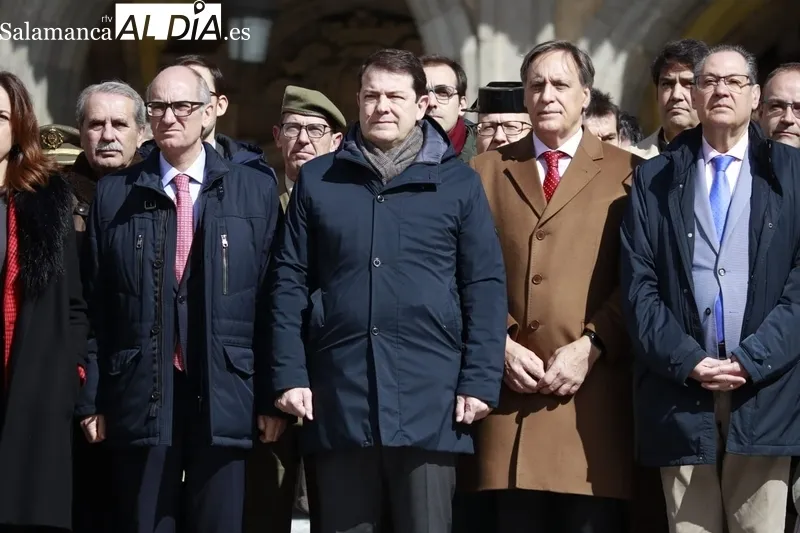 Minuto de silencio con motivo del Día Europeo en Memoria de las Víctimas del Terrorismo. Fotos: Raúl González.