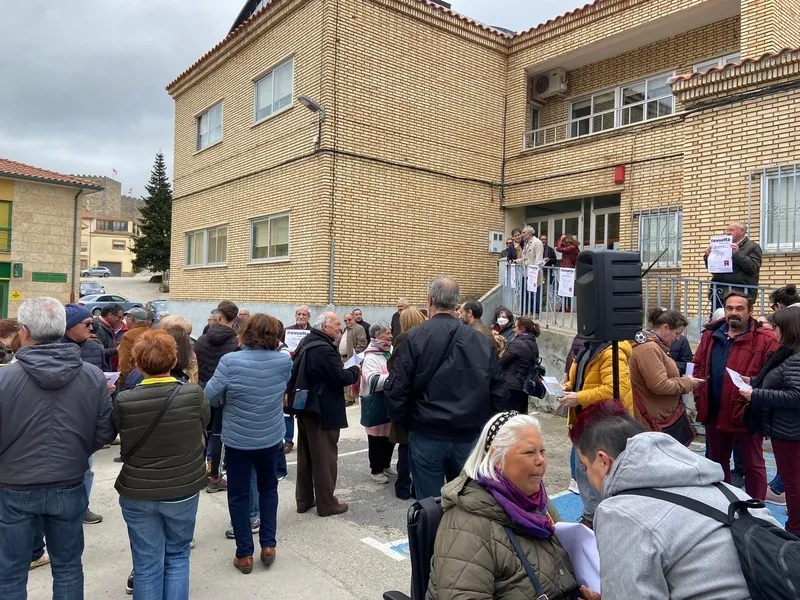 Actos de protesta de la España Vaciada contra la marginación del mundo rural