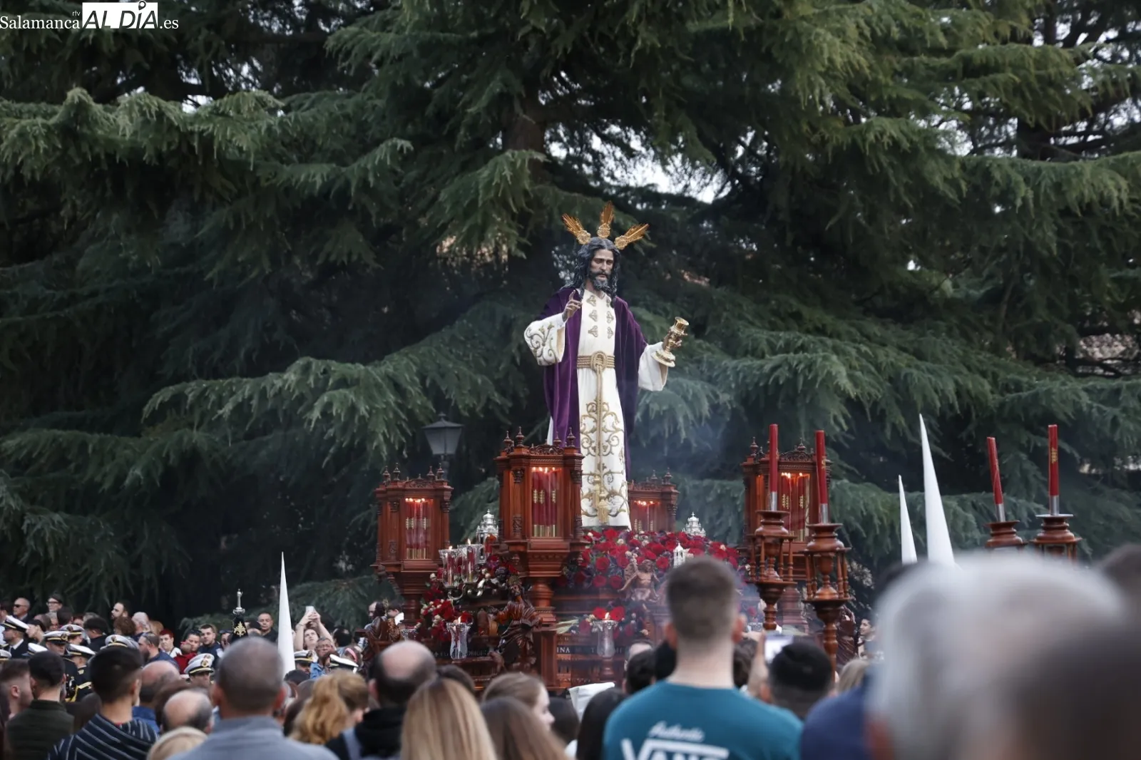 Procesión del Cristo de la Redención el Sábado de Pasión. Fotos: David Sañudo