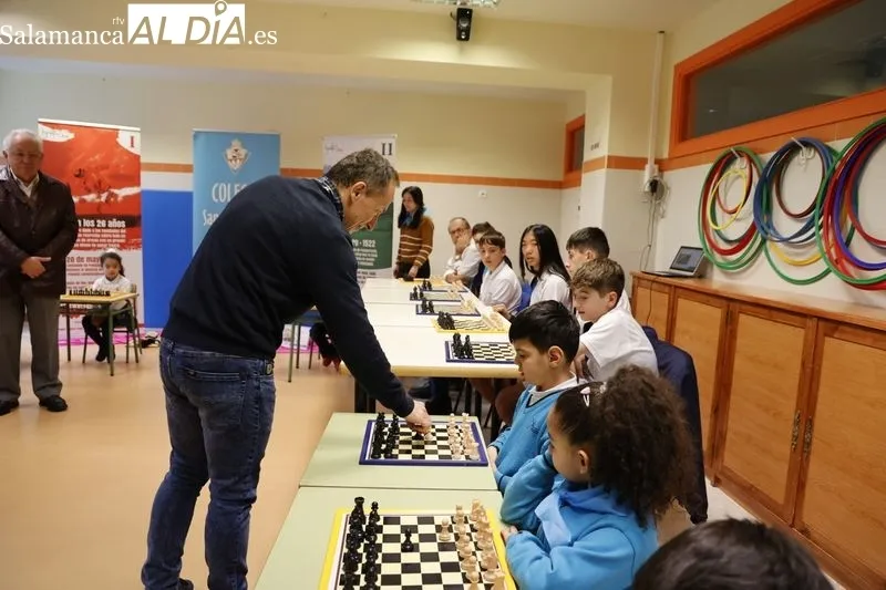 Semana Cultural Ignaciana en el Colegio San Estanislao de Kotska. Foto de David Sañudo