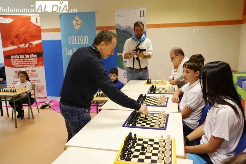 Semana Cultural Ignaciana en el Colegio San Estanislao de Kotska. Foto de David Sañudo
