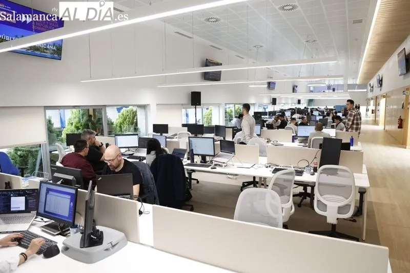 Inauguración de las nuevas instalaciones de Global Exchange Tecnologías Digitales, GETD. Foto de David Sañudo