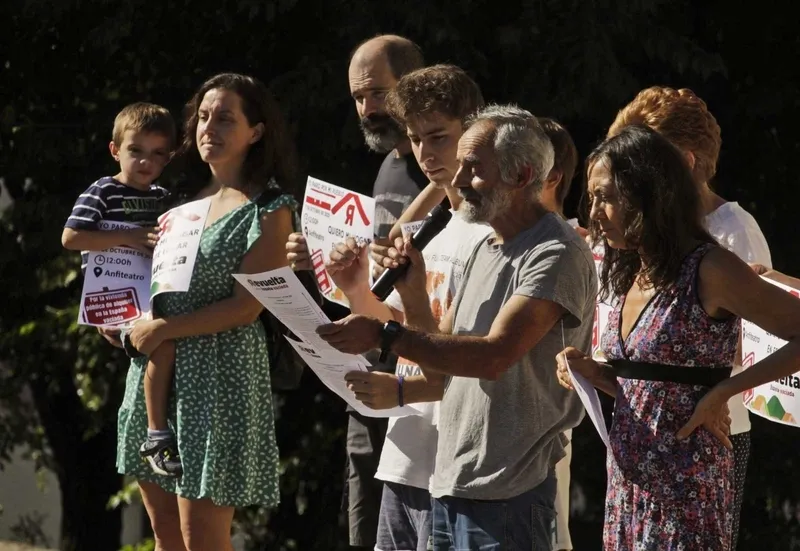 Actos de protesta de la España Vaciada contra la marginación del mundo rural