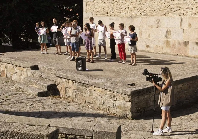 Actos de protesta de la España Vaciada contra la marginación del mundo rural