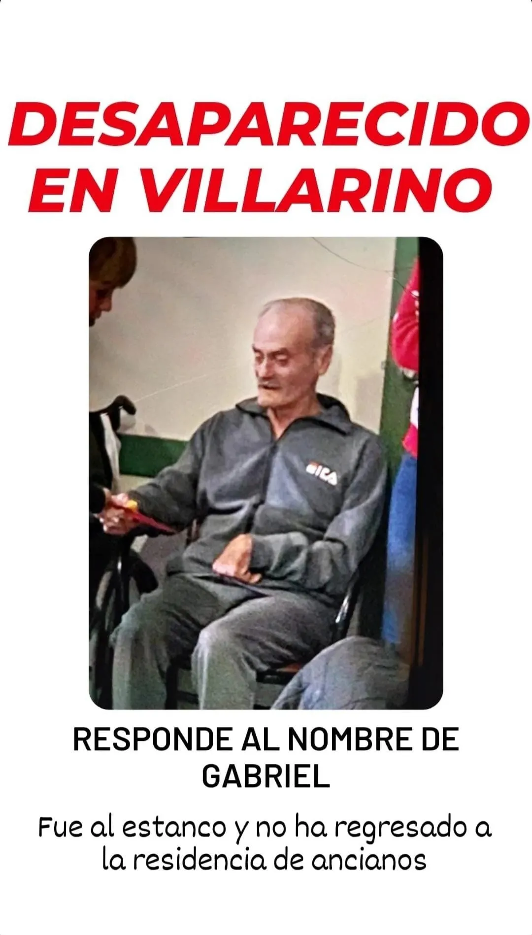 Foto 2 - Buscan en Villarino a un hombre desaparecido de la residencia de mayores
