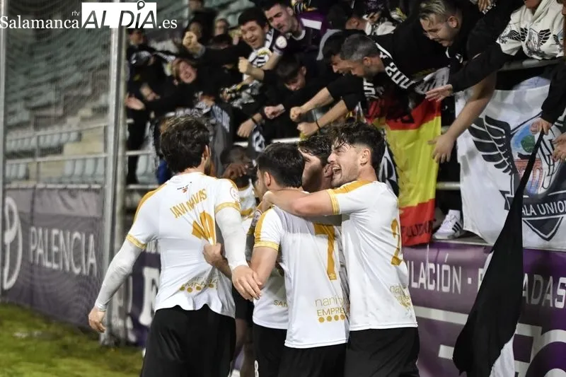Foto 8 - Javi Navas es el rey de La Nueva Balastera y le da la victoria al Salamanca UDS contra el Cristo Atl&eacute;tico (0-1)