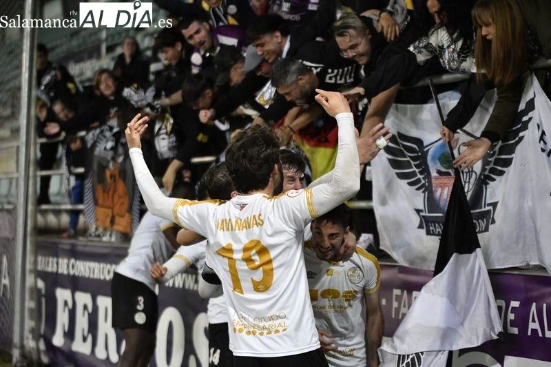 Javi Navas es el rey de La Nueva Balastera y le da la victoria al Salamanca UDS contra el Cristo Atlético (0-1)
