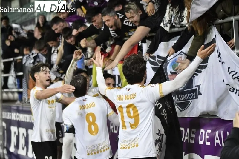 Foto 7 - Javi Navas es el rey de La Nueva Balastera y le da la victoria al Salamanca UDS contra el Cristo Atl&eacute;tico (0-1)