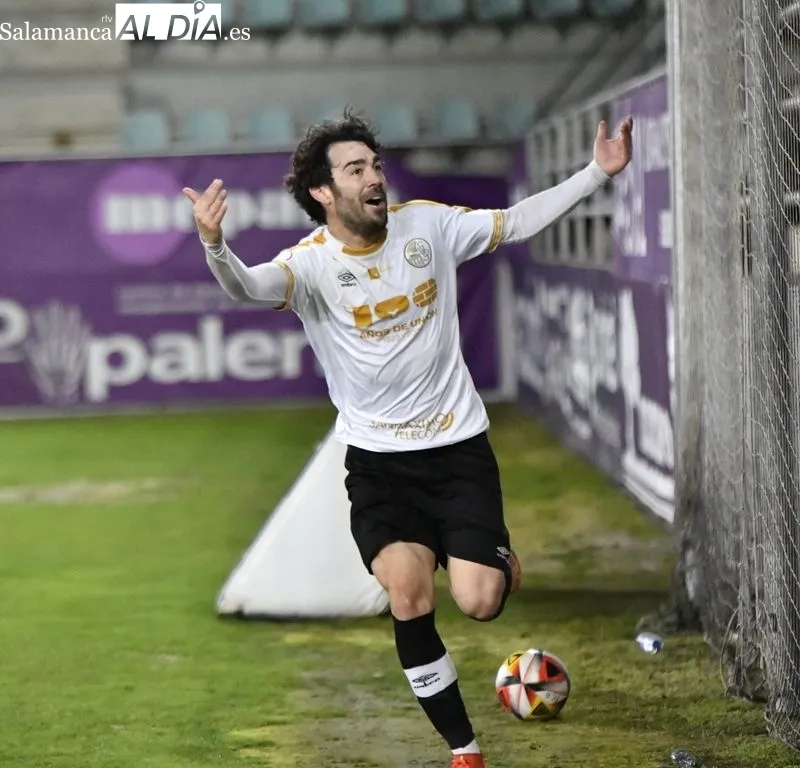 Foto 4 - Javi Navas es el rey de La Nueva Balastera y le da la victoria al Salamanca UDS contra el Cristo Atl&eacute;tico (0-1)
