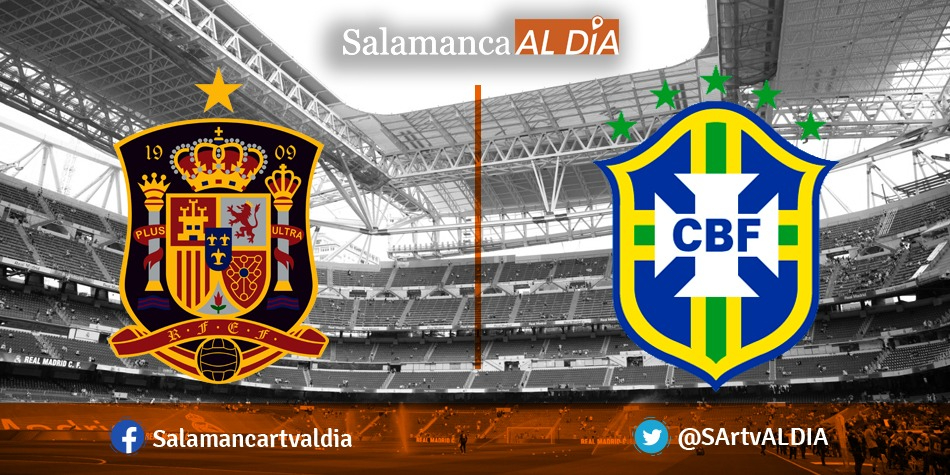 Así hemos vivido el España - Brasil desde el Santiago Bernabéu