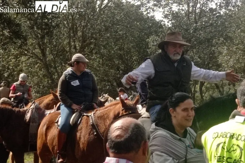 Ruta a caballo de la III Feria del Caballo en Bañobárez / FOTOS:PAQUI ARROYO