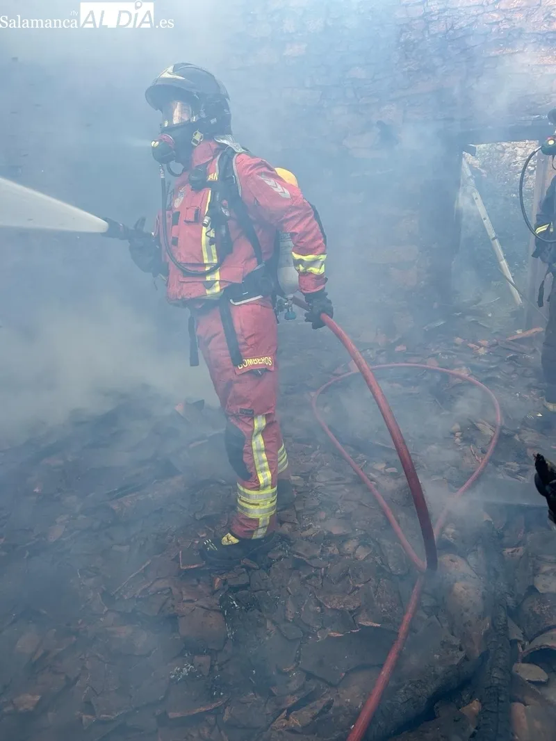 Actuaciones de los Bomberos de Vitigudino en Bogajo y Aldeadávila