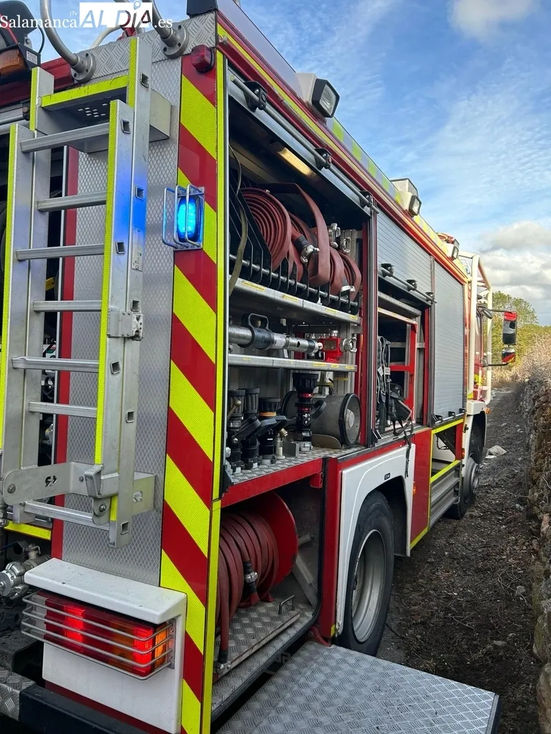 Actuaciones de los Bomberos de Vitigudino en Bogajo y Aldeadávila