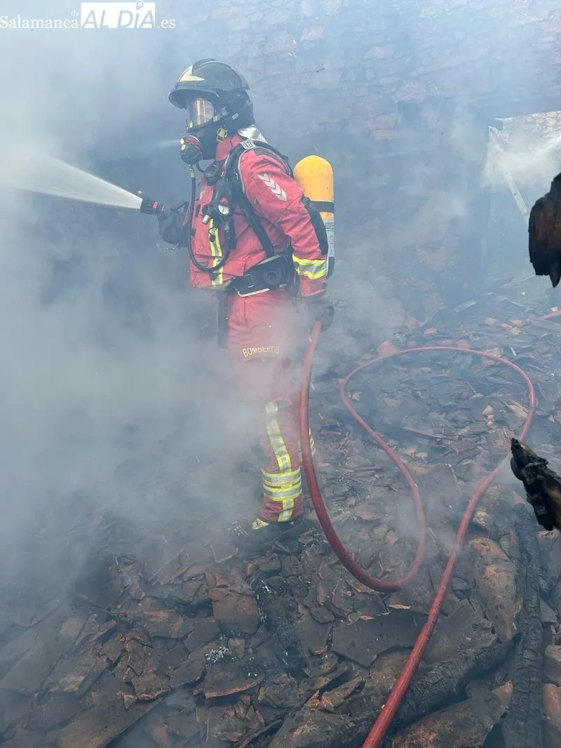 Actuaciones de los Bomberos de Vitigudino en Bogajo y Aldeadávila
