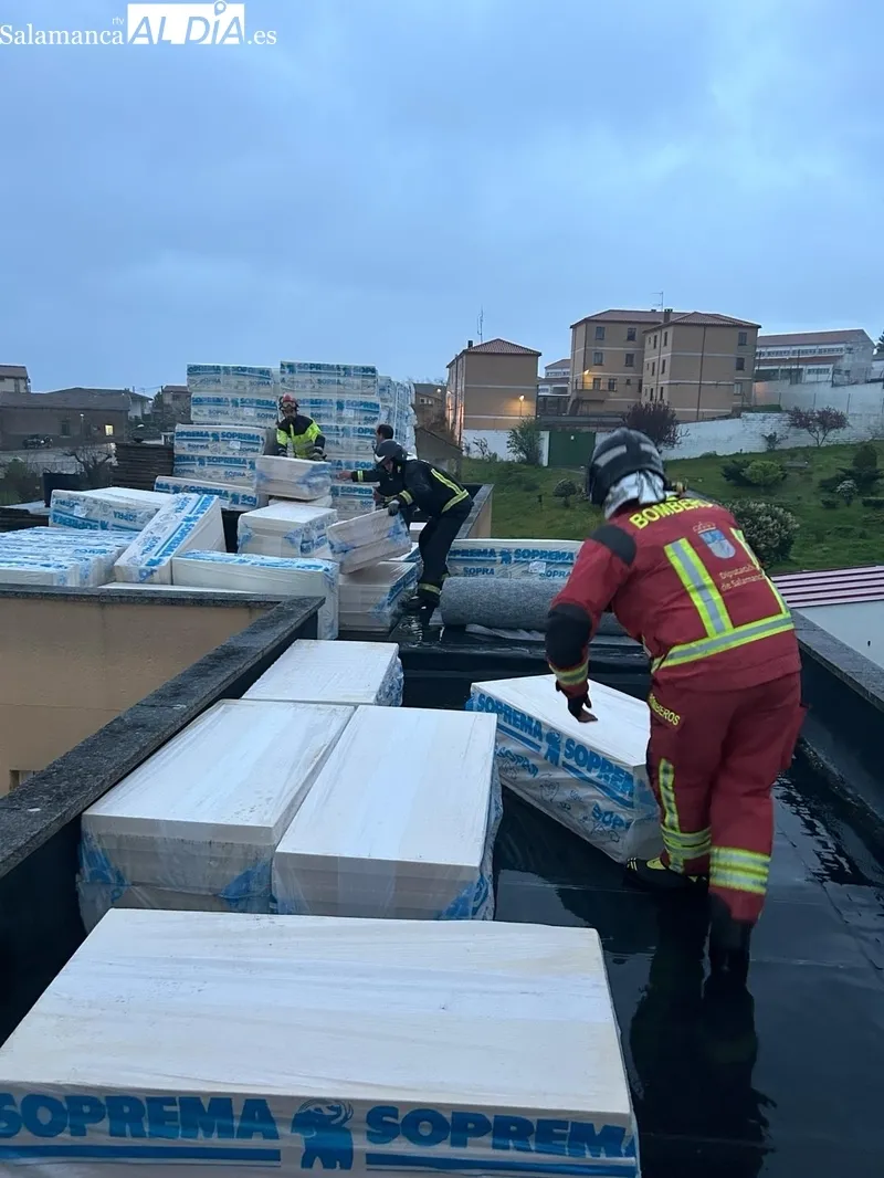 Actuaciones de los Bomberos de Vitigudino en Bogajo y Aldeadávila