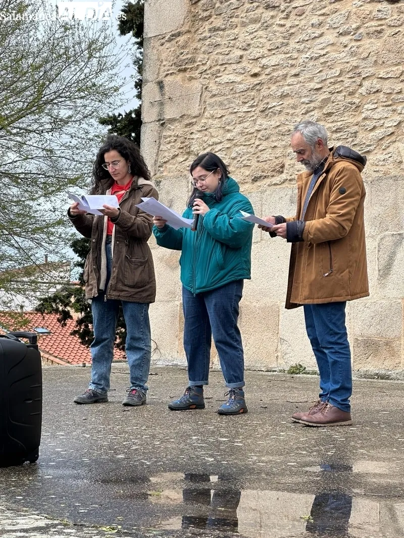Lectura del Manifiesto en Monleras