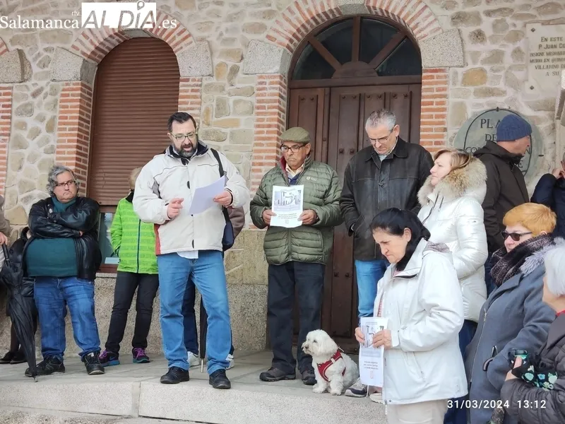 Lectura del Manifiesto en Villarino de los Aires