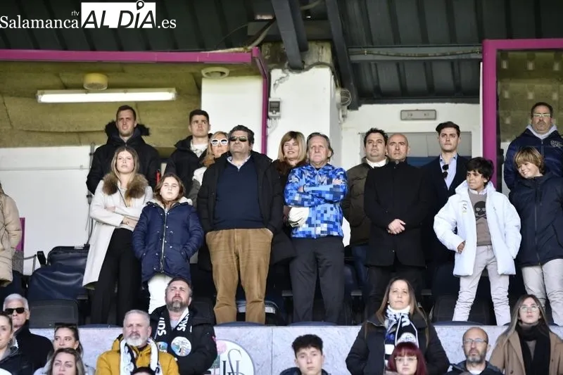 Bernd Schuster, presente en el palco del Helmántico por el Salamanca UDS - Cultural B