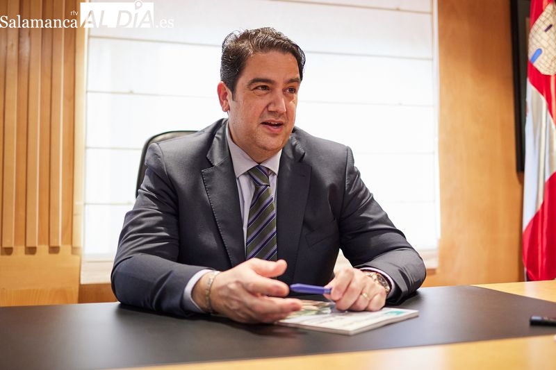 Diego García, presidente de CEOE-CEPYME Salamanca 