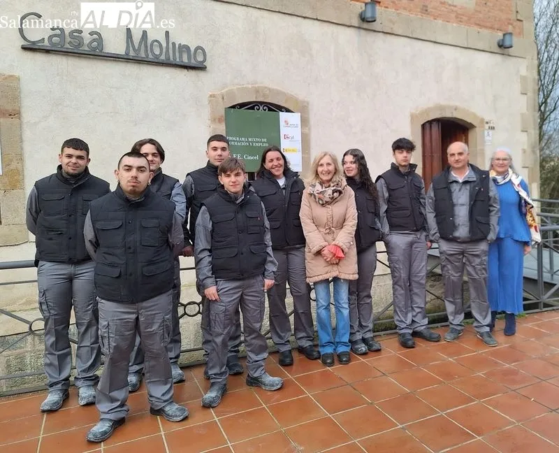 Foto 3 - Alba de Tormes pone en marcha dos nueva Acciones de Formaci&oacute;n y Empleo con un total de 16 participantes