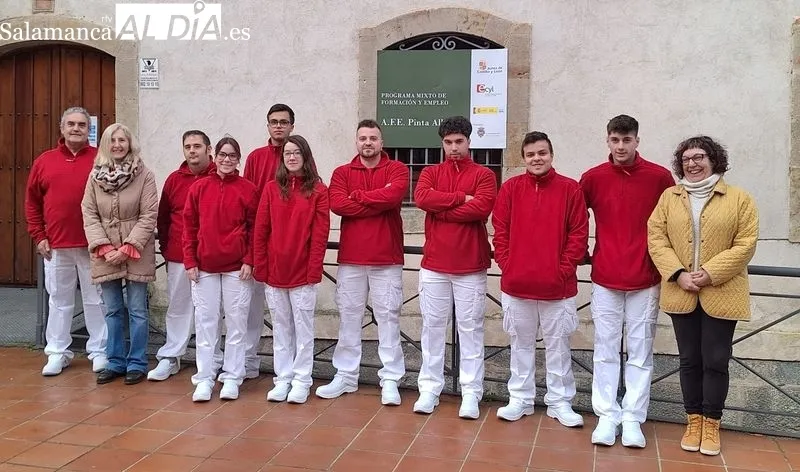 Foto 2 - Alba de Tormes pone en marcha dos nueva Acciones de Formaci&oacute;n y Empleo con un total de 16 participantes