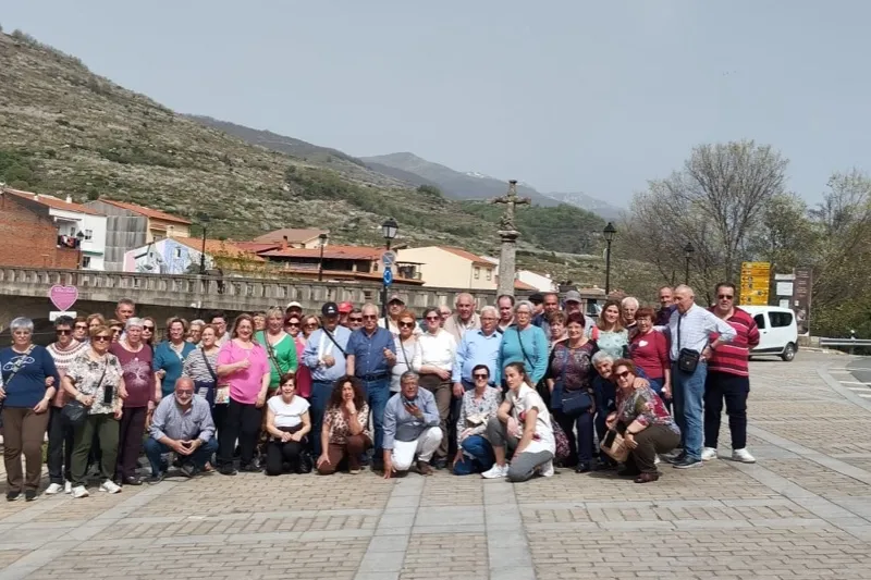 La asociación de mayores organizaba este sábado una excursión al valle del Jerte
