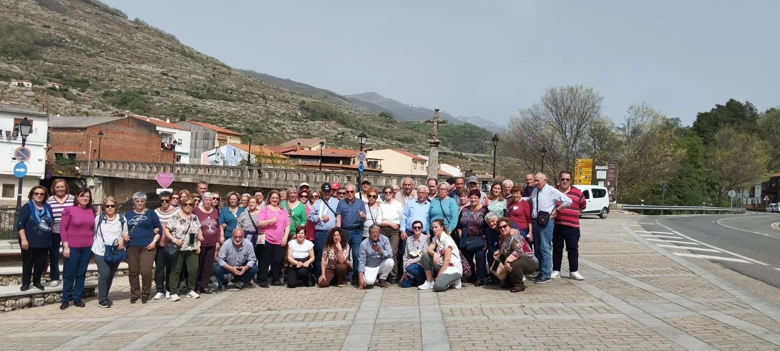La asociación de mayores organizaba este sábado una excursión al valle del Jerte