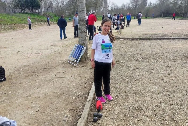Fase previa al Campeonato de España de Petanca de modalidad individual celebrada en Valverdón