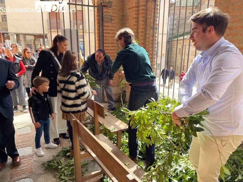 Foto 18 - Bendici&oacute;n y procesi&oacute;n del Domingo de Ramos en Alba de Tormes