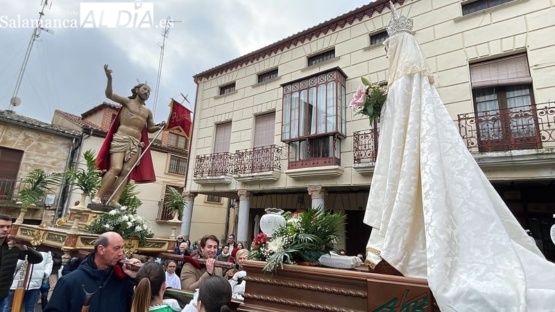 Encuentro del Resucitado con María