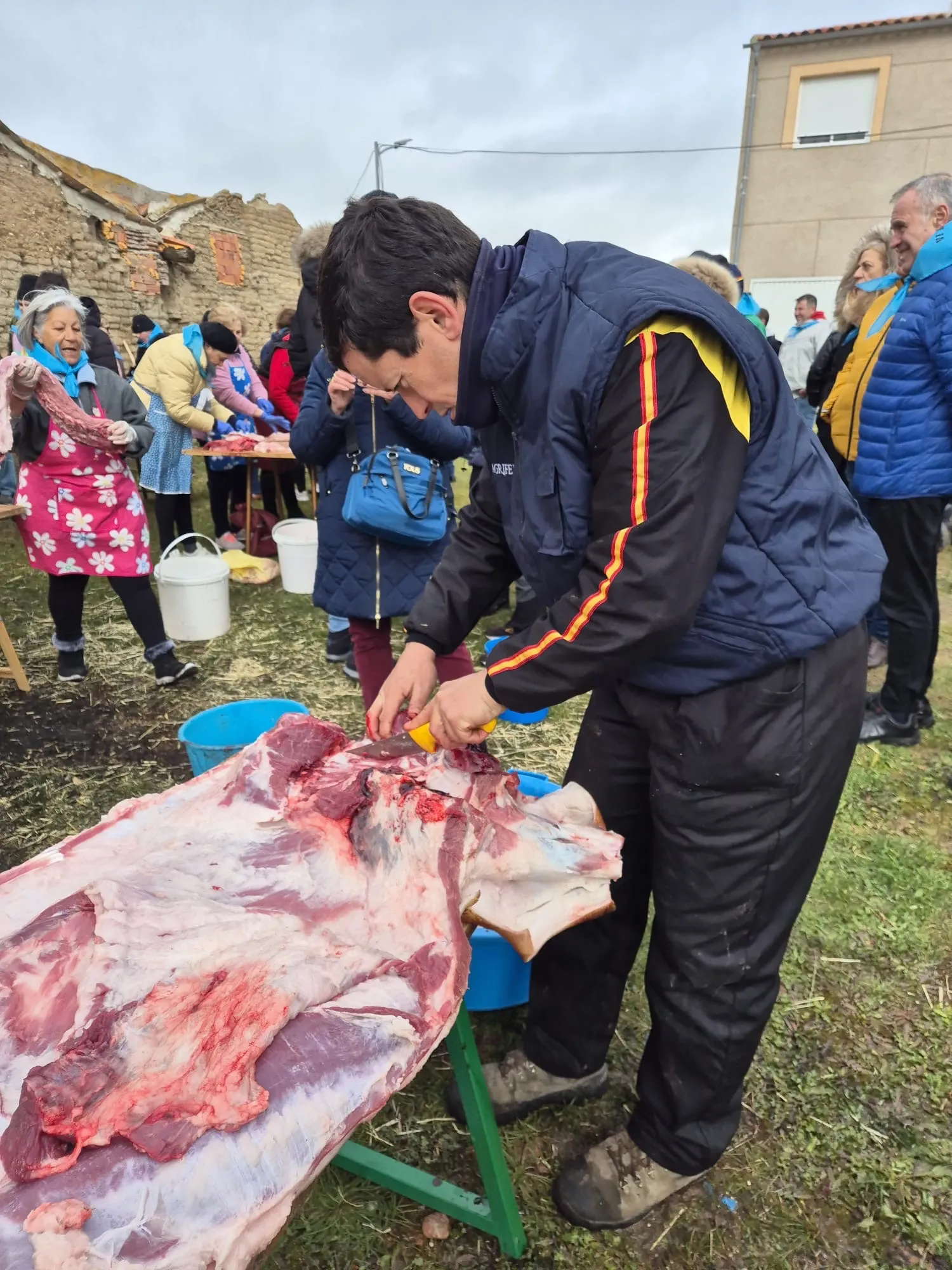 Mancera de Abajo vivía este fin de semana su VI Matanza Tradicional