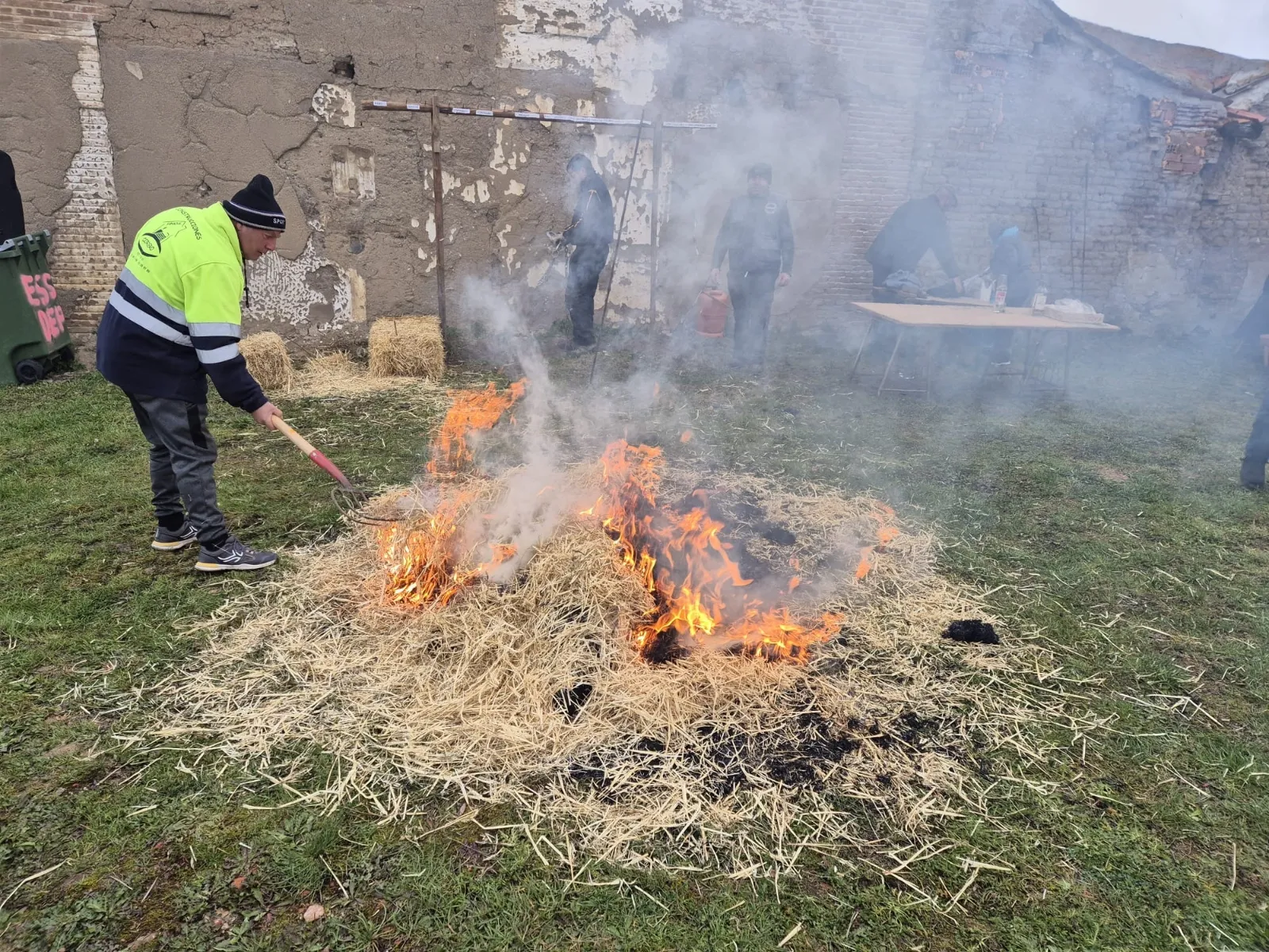 Mancera de Abajo vivía este fin de semana su VI Matanza Tradicional