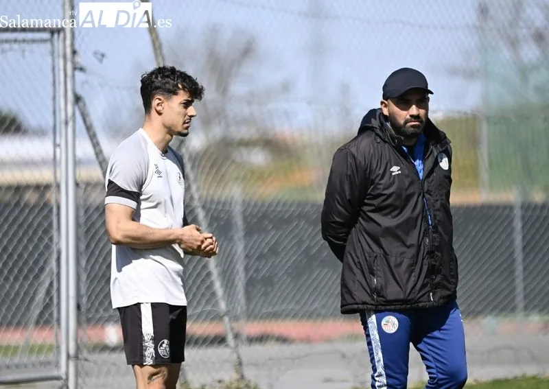 Entrenamiento del Salamanca UDS en el anexo al Tori