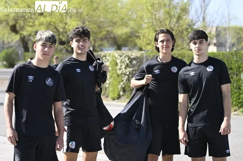 Entrenamiento del Salamanca UDS en el anexo al Tori