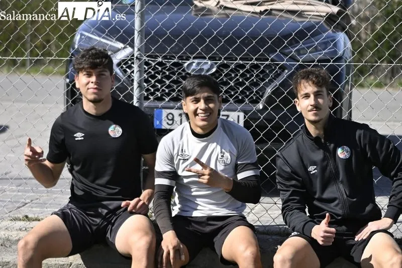 Entrenamiento del Salamanca UDS en el anexo al Tori