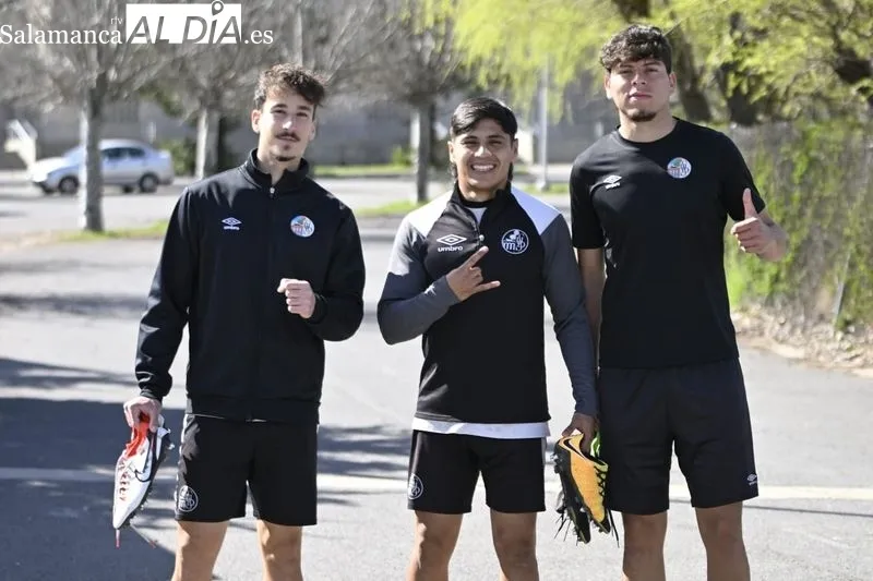Entrenamiento del Salamanca UDS en el anexo al Tori