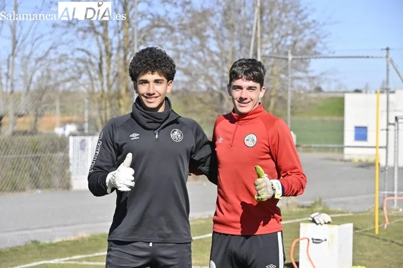 Entrenamiento de este martes del Salamanca UDS en el campo Tori