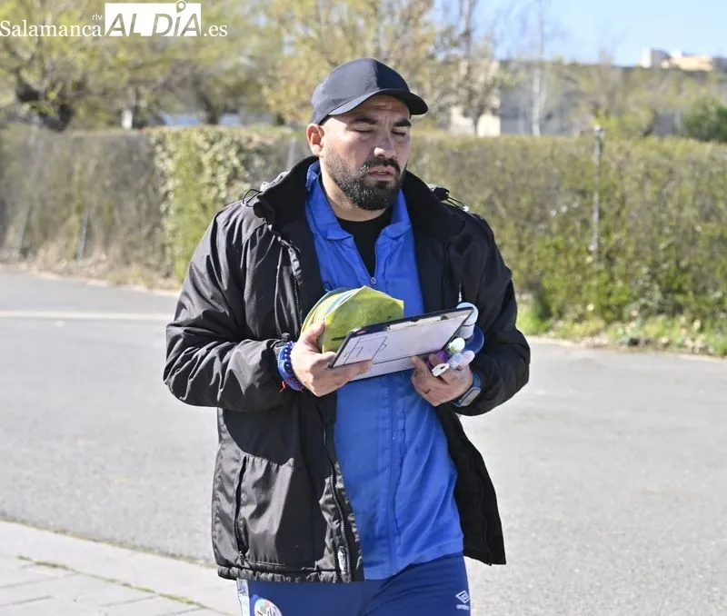 Entrenamiento de este martes del Salamanca UDS en el campo Tori