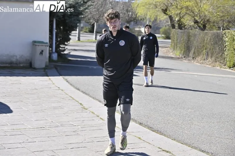 Entrenamiento de este martes del Salamanca UDS en el campo Tori