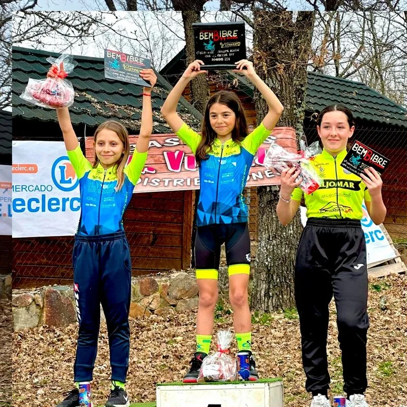 Ciclistas del Escuela de Ciclismo Salmantina
