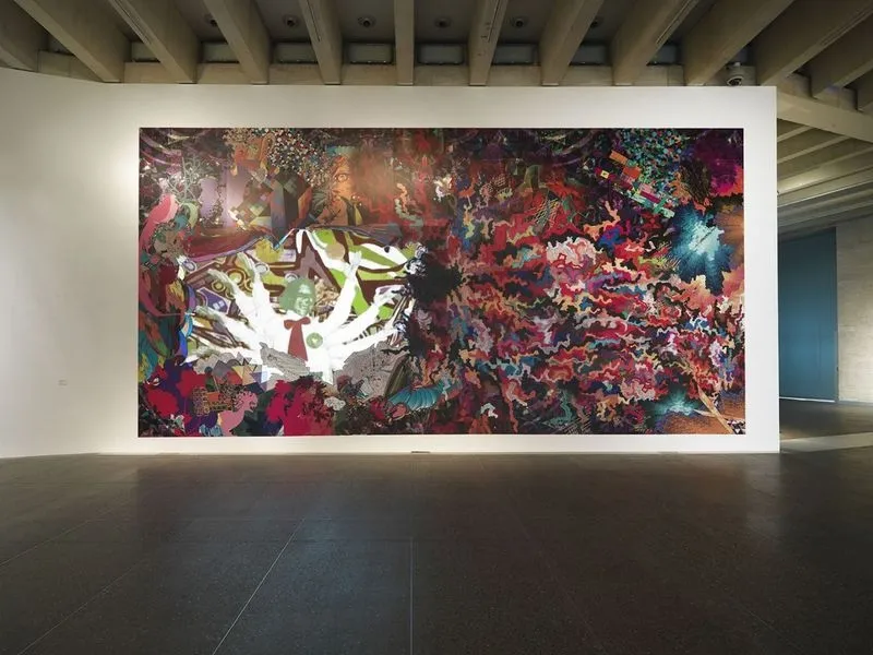 Una de las obras de la exposición 'Fenómenos' en el DA2