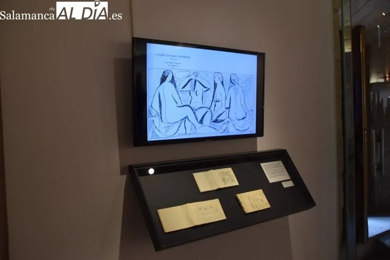 Exposición 'Los dibujos, los secretos de los pintores' sobre la obra del pintor Zacarías González, enla Sala Exposiciones Patio Escuelas Menores. Foto de Vanesa Martins